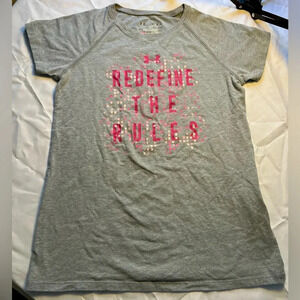 Under Armour | little girls heat gear t-shirt. Size: YMD